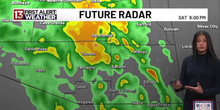 FIRST ALERT FORECAST - Tracking scattered showers late today