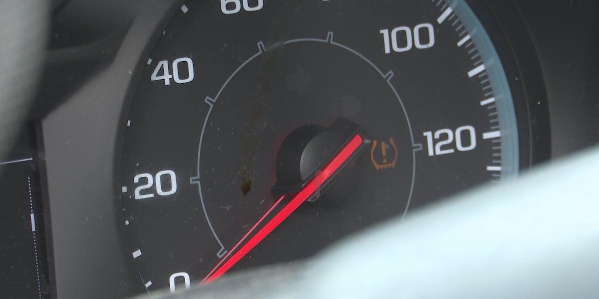 Cold weather across the Ozarks triggers tire pressure lights