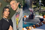 Kourtney Kardashian Goes All Out for Halloween with Pumpkin Puppet Show