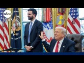 New York City Mayor-elect Zohran Mamdani meets with President Trump