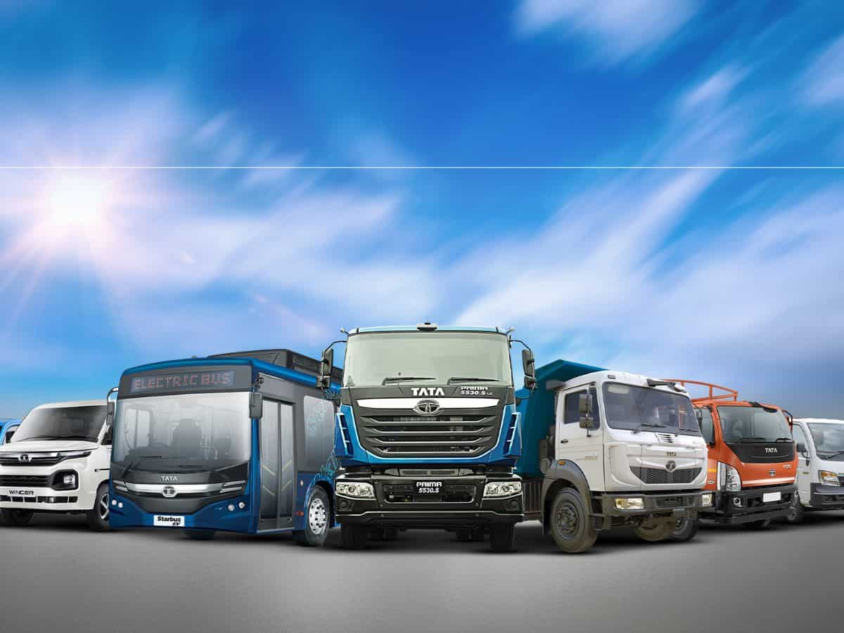 TMCV Share Price: Tata Motors CV arm lists at Rs 330, Up 26% from estimated value