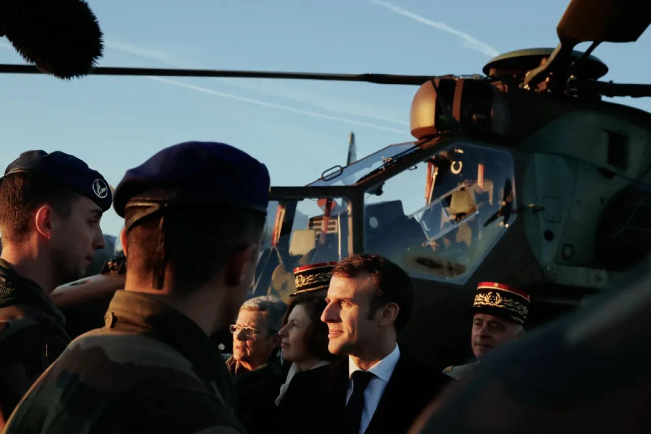 Macron presenta un nuevo servicio militar francés