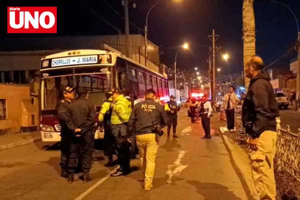 Desarticulan red de extorsión «Gota a Gota» tras ataque a bus en Chorrillos