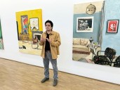 Rubén Saavedra y su exposición “El Banquete”