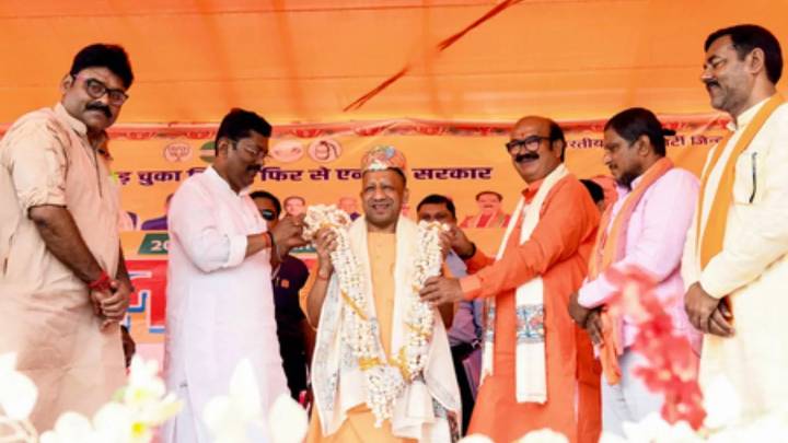‘Pappu, Tappu, and Appu of INDI alliance can’t see development; dawn of Ramrajya rising in Bihar’: Yogi in Bihar