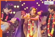 Watch: Smriti Mandhana gets romantic with Palash Muchhal, dances to 'Sasural main jawangi' at sangeet ceremony; internet reacts, 'Bohot sundar jodi…' video goes viral
