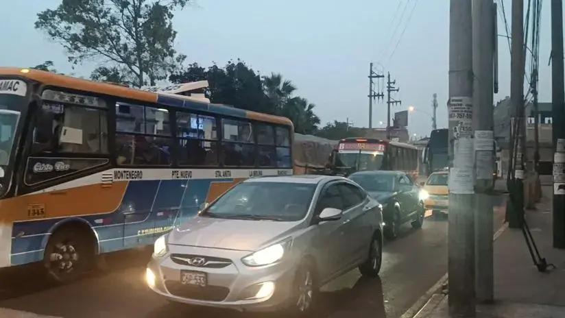 SJL: usuarios de transporte público piden al Gobierno detener atentados contra buses tras ataque a empresa San Germán