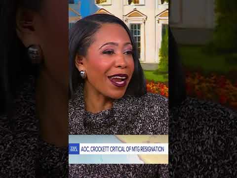 Crockett BLASTS MTG For Retirement Announcement Amid ATTACKS From Trump