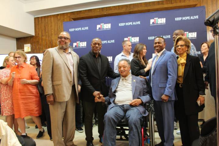 Rev. Jackson out of ICU, pushes food mission from hospital