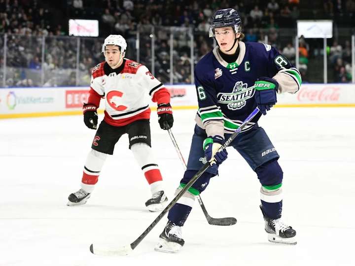 Canucks prospect Braeden Cootes stating his case for Team Canada spot