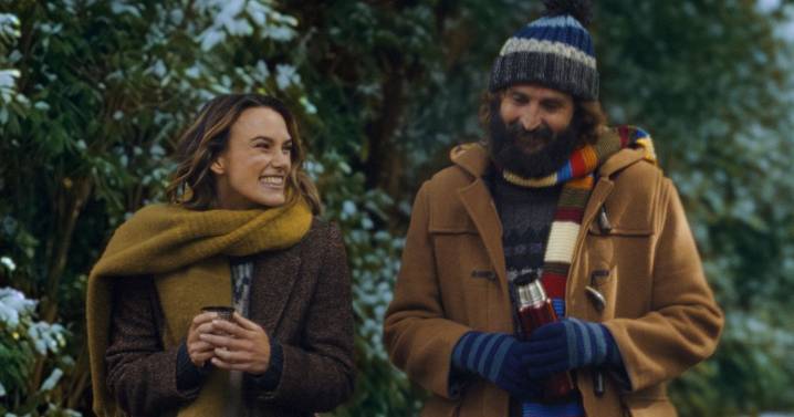 Keira Knightley and Traitors' Joe Wilkinson passionately kiss on romantic stroll