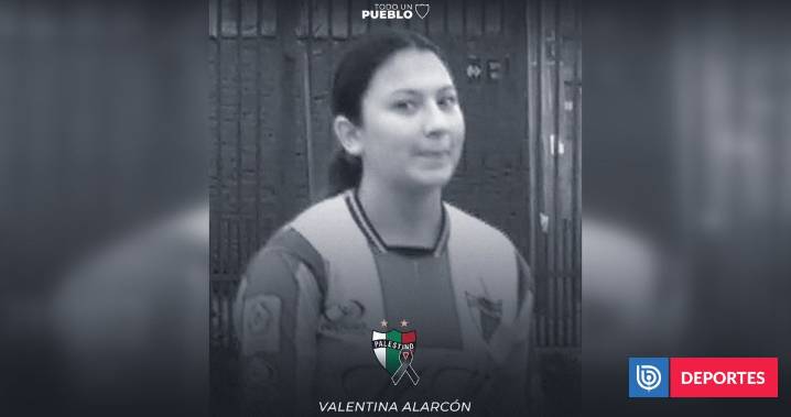 Palestino despide con "profundo dolor" a Valentina Alarcón y exige "justicia": jugó en sus inferiores
