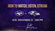 How to Watch, Listen, Live Stream Ravens vs. Jets, Week 12