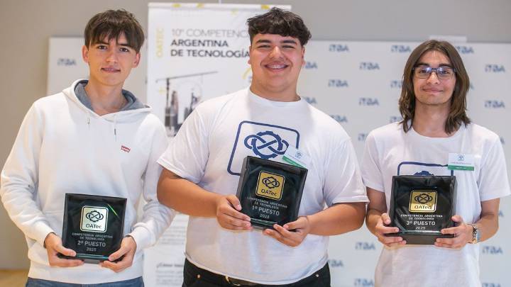 Entre 1450 alumnos, un riocuartense fue el ganador de una competencia nacional sobre tecnología e innovación