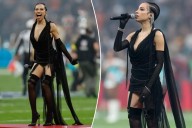 Karina Pasian slammed over outfit during US national anthem at first