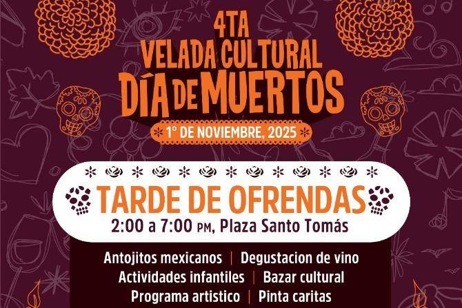 Cuarta Velada Cultural por Día de Muertos