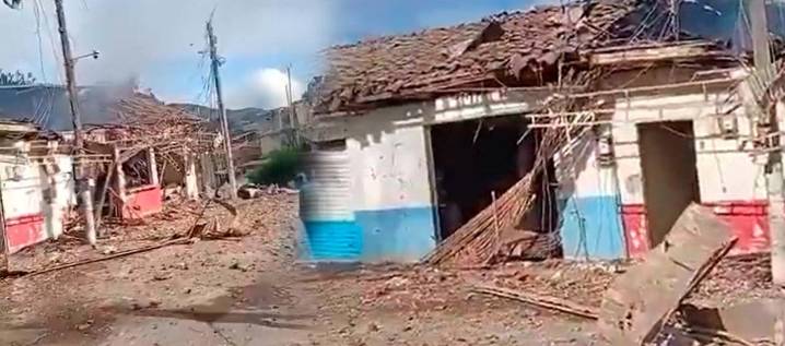 Disidentes de las FARC atacaron con explosivos puesto de Policía en Cauca