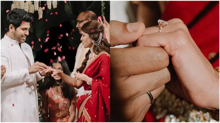 Allu Sirish announces his engagement to Nayanika by sharing dreamy pics; See