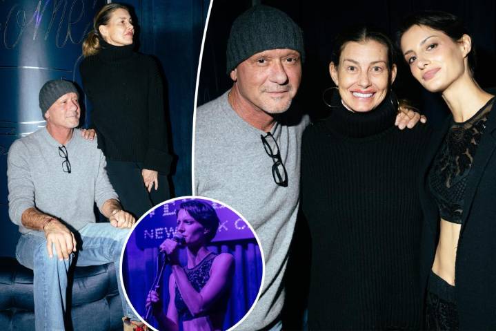 Tim McGraw and Faith Hill support daughter Audrey at show