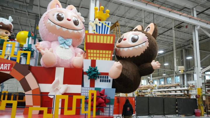 A welcome form of inflation: Balloons take shape for Macy’s Thanksgiving Day Parade