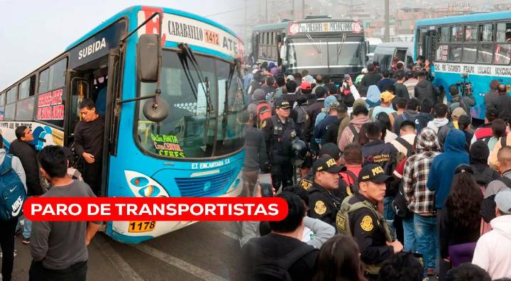 ¿A qué hora inicia el paro de transportistas este 14 de noviembre y qué gremios participan?