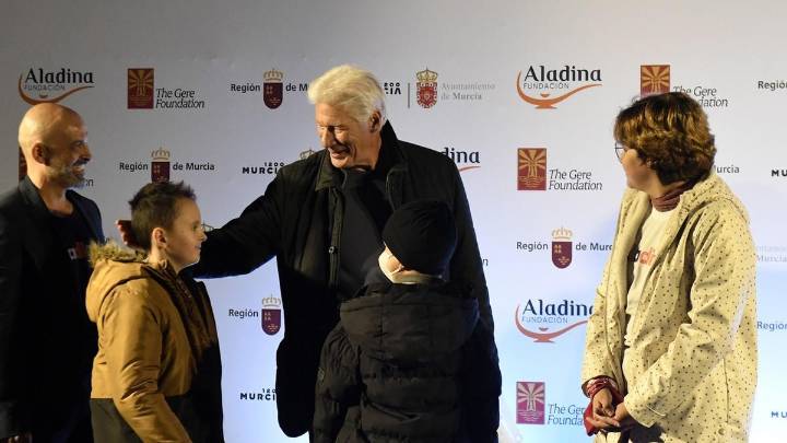Richard Gere en Murcia: "En sanidad deberíamos aprender mucho de España"