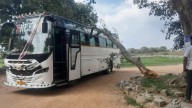 Tree branch falls on tourist bus in Hampi, none hurt
