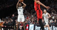 Spurs turn in complete performance against Portland to stay alive in NBA Cup