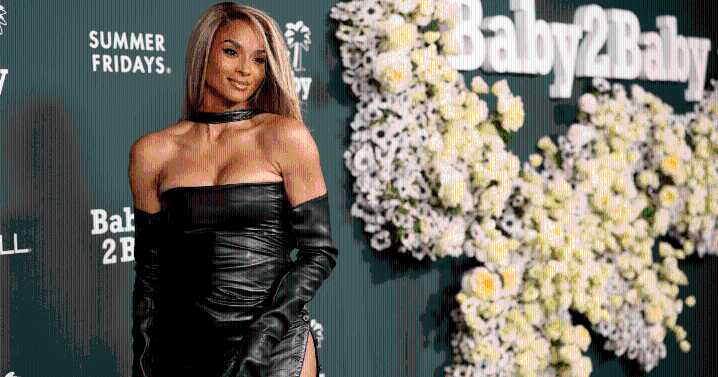 Ciara's Thigh-High Slit Dress Demands Second Look