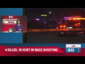 Stockton Mass Shooting Latest: 4 dead, 10 more hurt