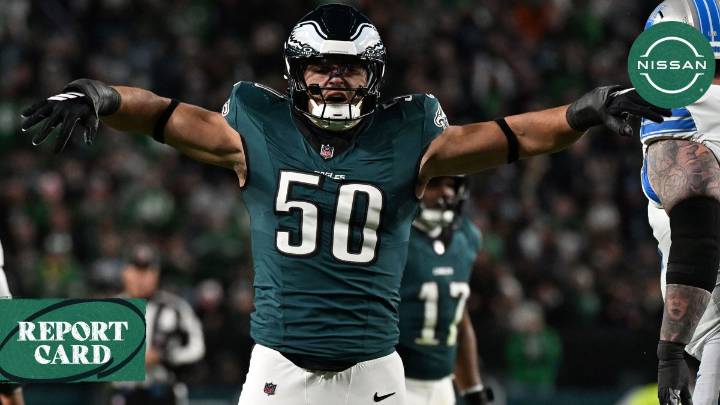 Eagles grades by position after gritty win over Lions