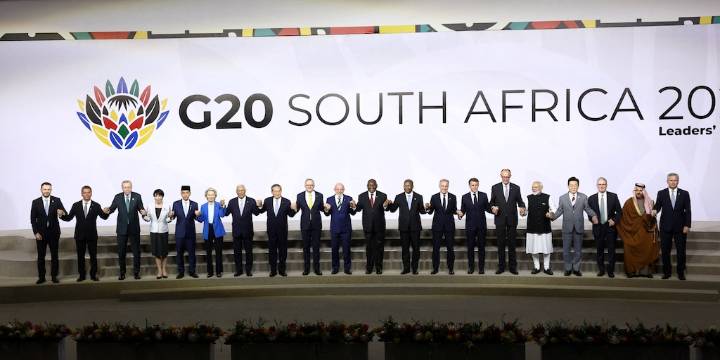 El G20 adoptó una declaración conjunta con un llamado a la paz mundial y a proteger la cadena de suministro de minerales críticos