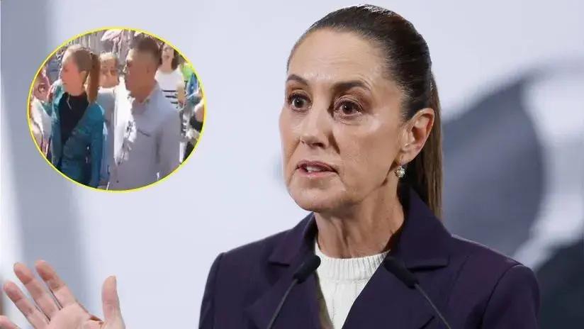Claudia Sheinbaum denuncia al hombre que la tocó y besó sin su consentimiento en Ciudad de México