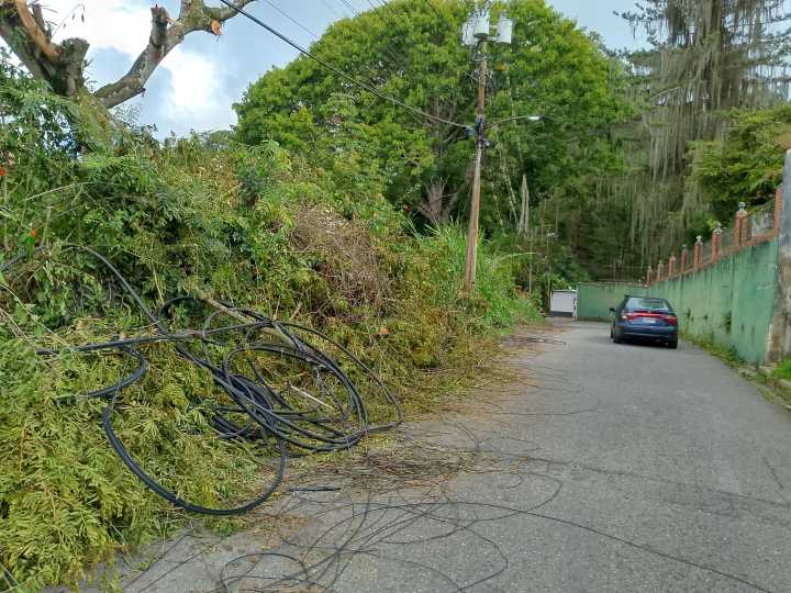 Se quemó cableado y dejó a un gentío sin internet