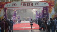 LG Manoj Sinha Felicitates Winners of Kashmir Marathon