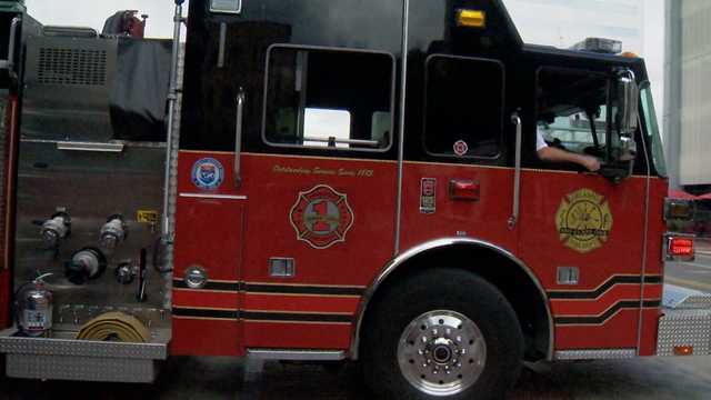 Orlando firefighters give an update after rescuing person trapped during house fire