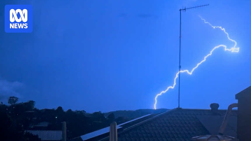 Severe storms lash south-east Queensland for third day running