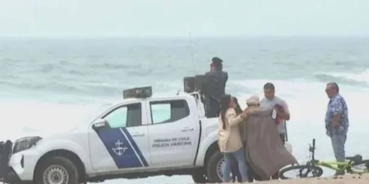 Confirmaron que el cuerpo hallado en la costa de Chile es del joven argentino que murió ahogado en el mar