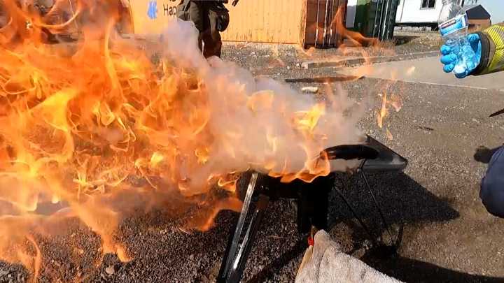 Holiday fire hazards, an up-close look at how quick a mistake can ignite a devastating fire