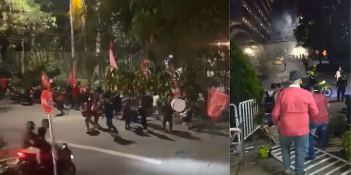 En video: presuntos hinchas de Nacional emboscan a seguidores del América de Cali en Medellín