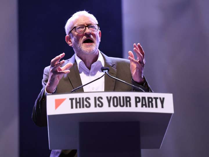 Corbyn’s new party faces crisis as cofounder skips first day of conference