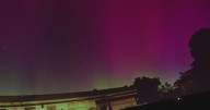 Northern lights dazzle North Texas skies