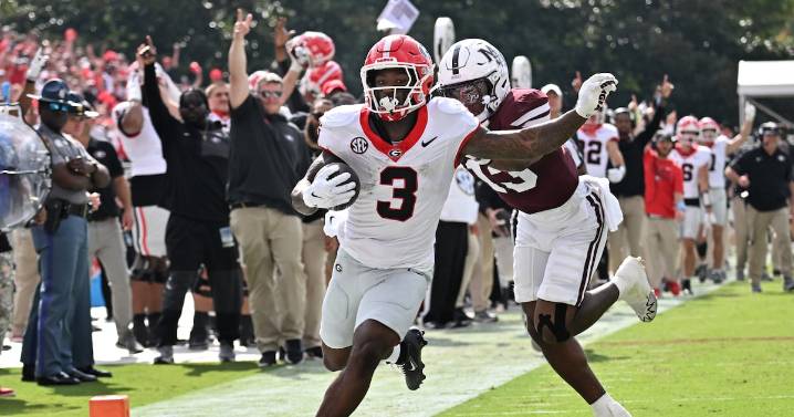 Georgia gains momentum ahead of Texas showdown, dominates Mississippi State