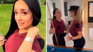 Habló la oficial de policía suspendida por subir videos en TikTok: "Lo hice por necesidad"