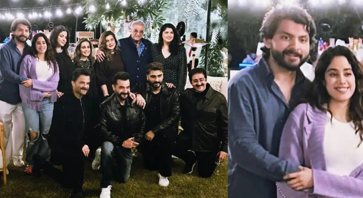 Viral Moment: Janhvi Kapoor–Shikhar Pahariya’s Cozy Moment From Boney Kapoor’s Bash Takes Over the Internet