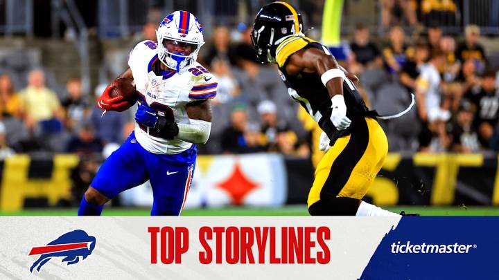Top 5 storylines for Bills at Steelers