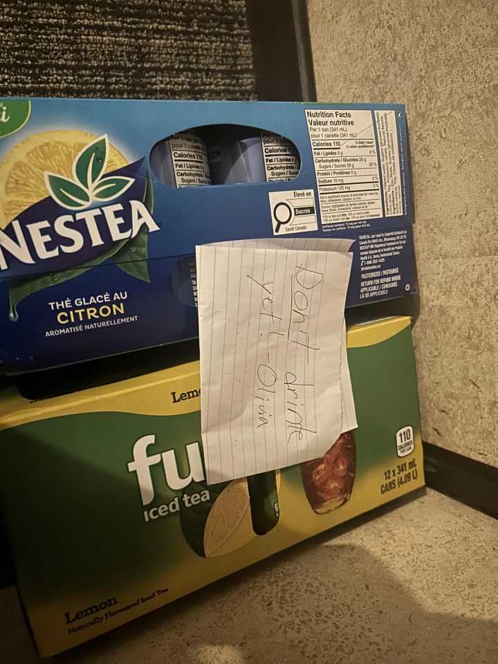 Don’t Drink …. ?