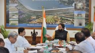 Uttam Kumar Reddy reviews restoration of Kaleshwaram barrages