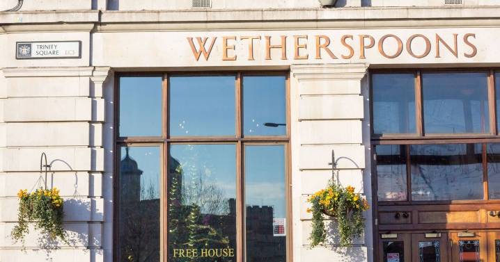 Wetherspoon makes major menu change across UK pubs
