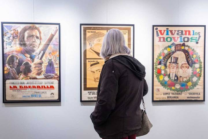 Inaugurada una exposición sobre carteles de cine de la época de la Transición Española